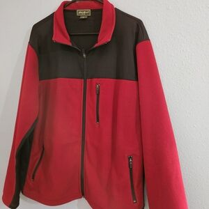 Eddie Bauer‎ Men's Windcutter Fleece Jacket Size Xl Full Zip